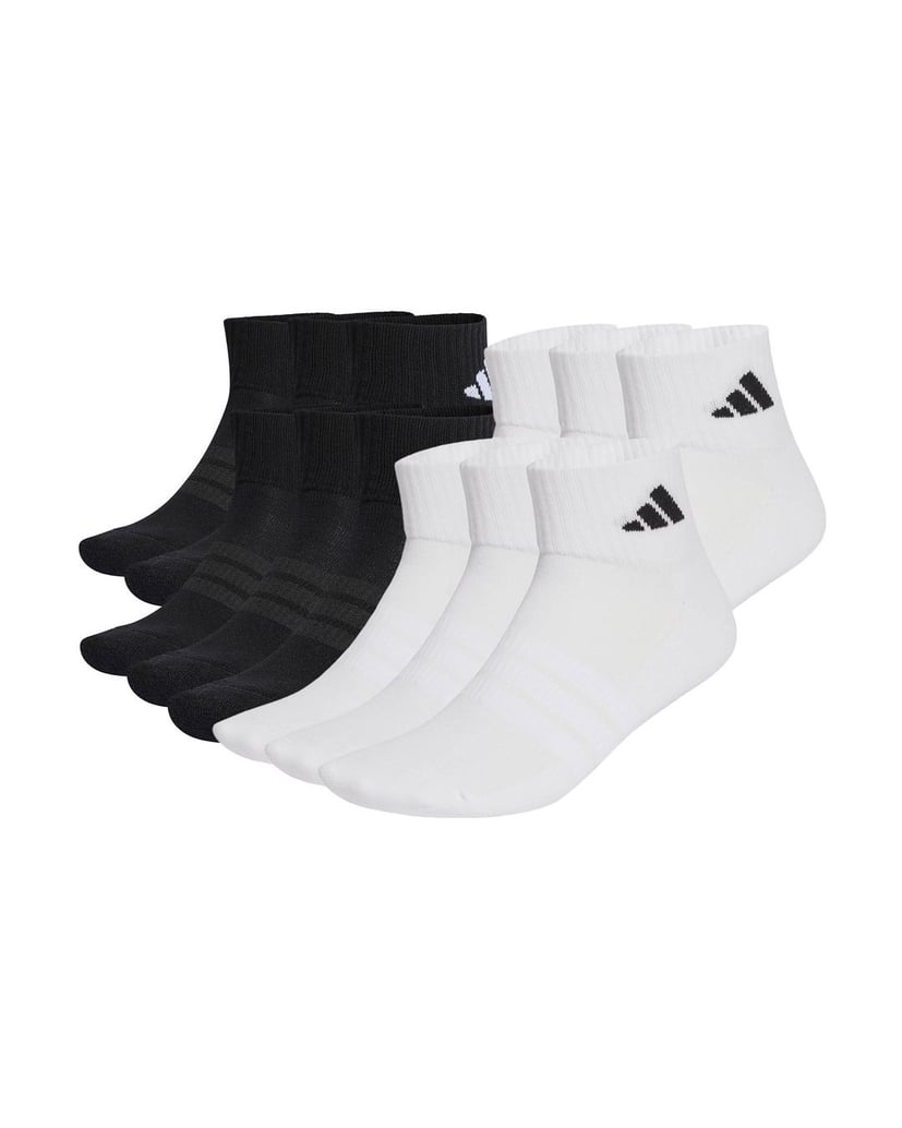 Adidas-Unisex-Socken-12er-Pack-Cushioned-Essentials-Ankle-Socks-12P-schwarz