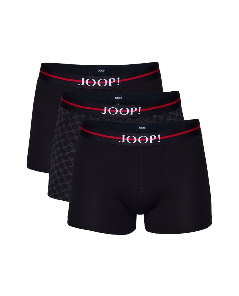 Joop-Herren-Boxershort-3er-Pack-Everyday-Boxer-Briefs-schwarz