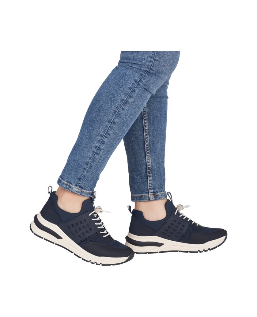 Rieker-Slipper-M6651-blau