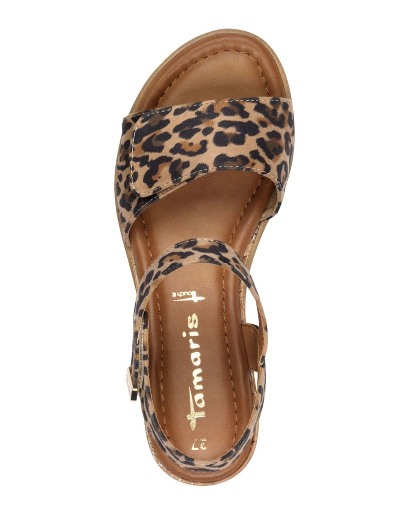 TAMARIS-Sandalette-braun