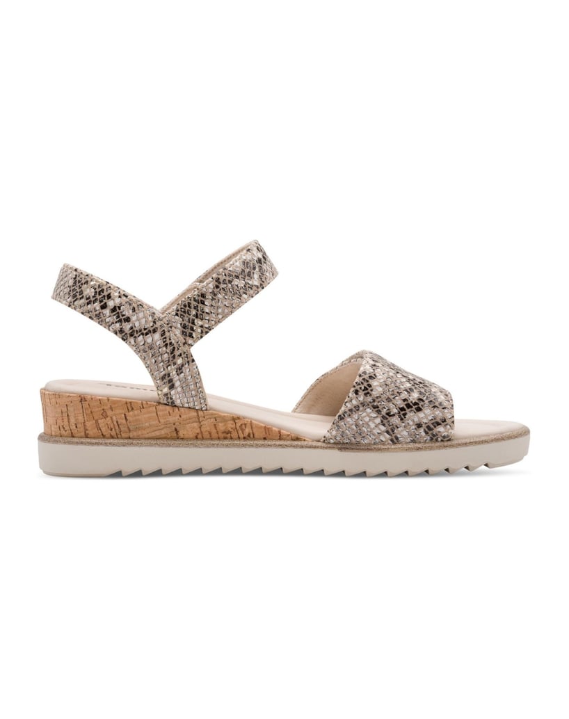 TAMARIS-Sandalette-braun