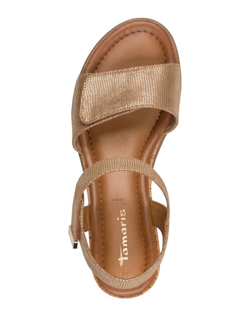 TAMARIS-Sandalette-braun