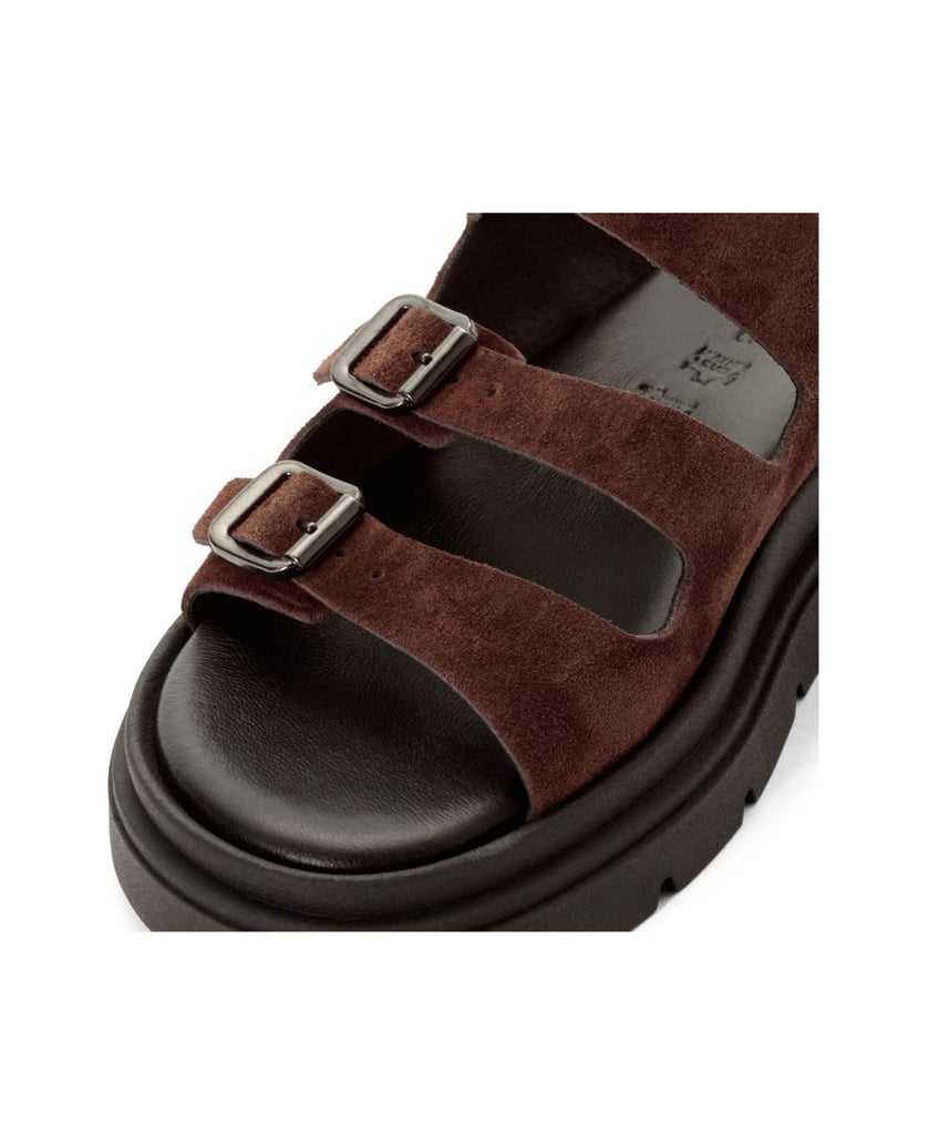 TAMARIS-Pantolette-braun