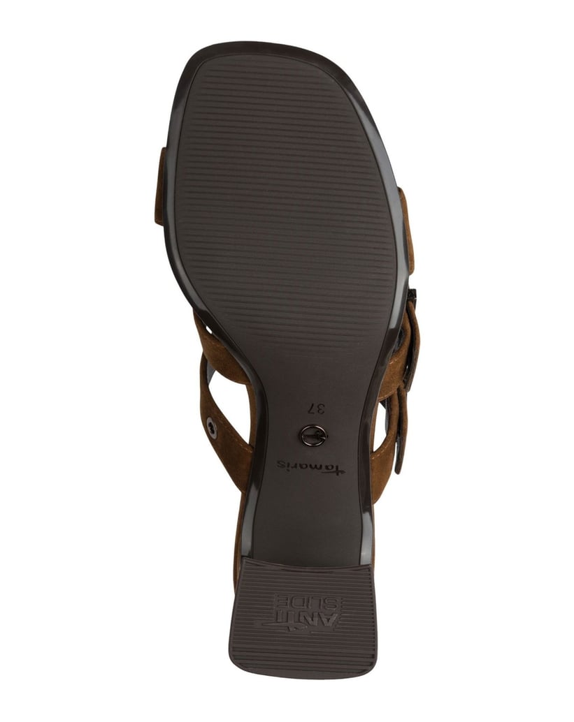 TAMARIS-Pantolette-braun