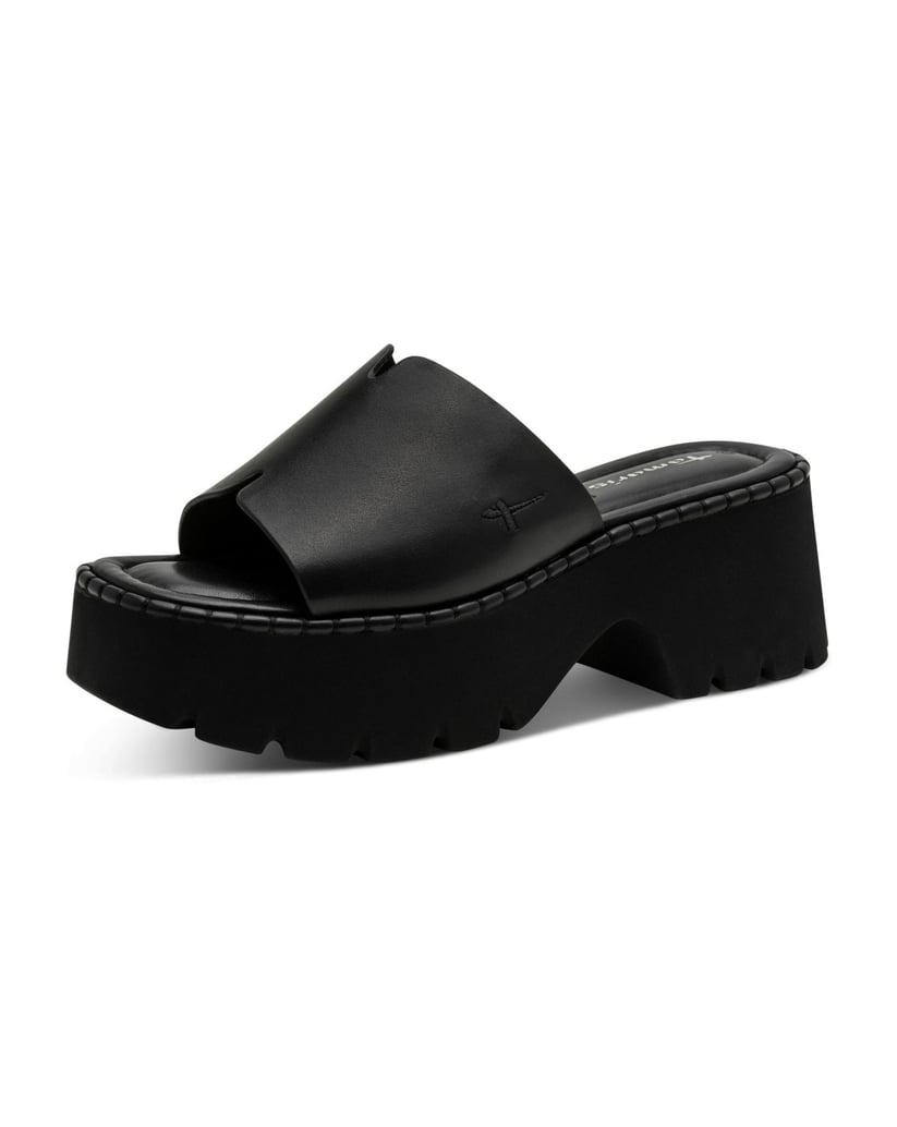 TAMARIS-Pantolette-schwarz