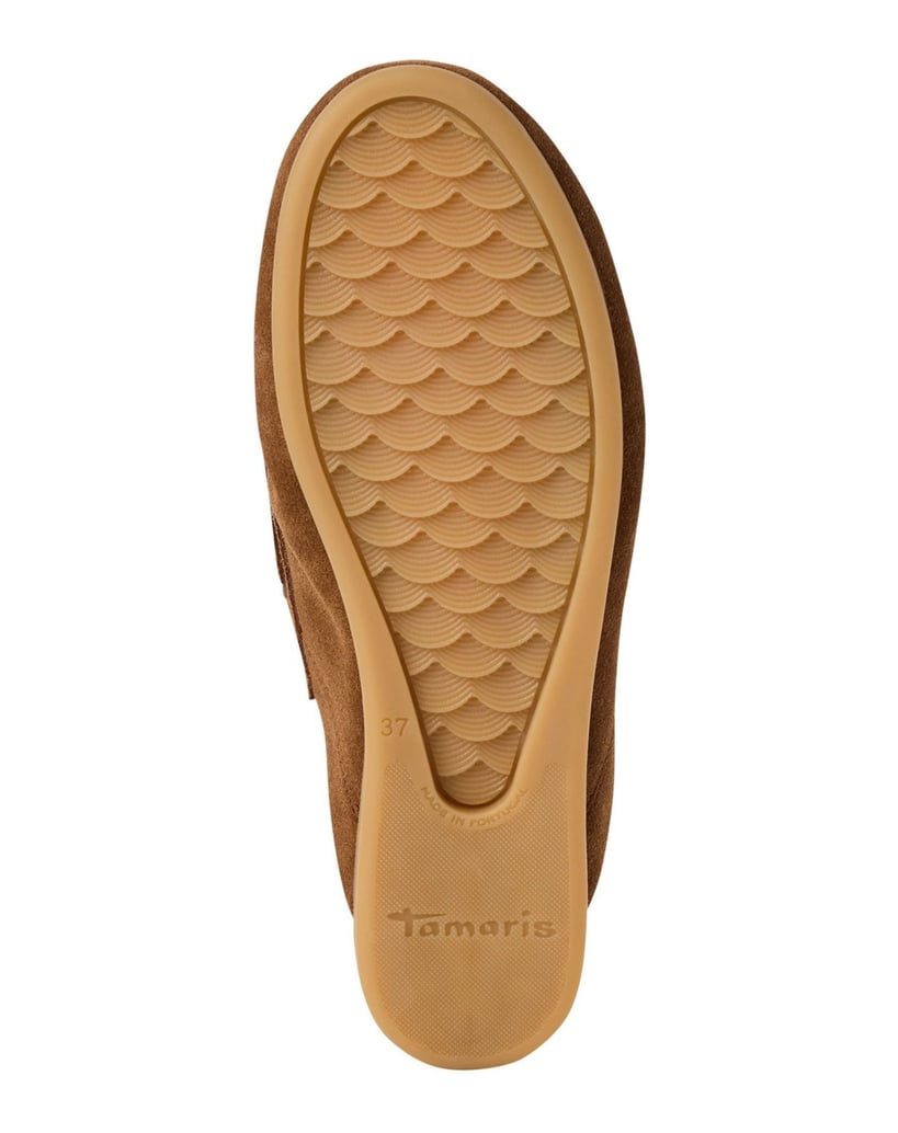 TAMARIS-Pantolette-braun