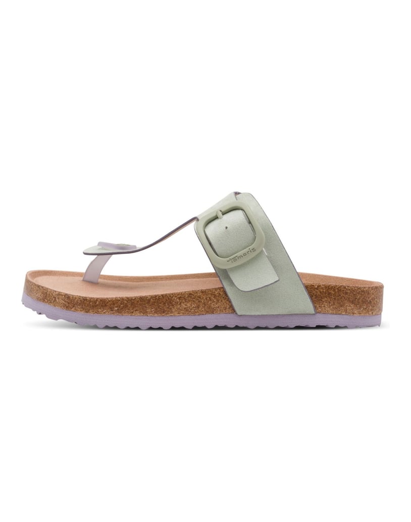 TAMARIS-Pantolette-grün