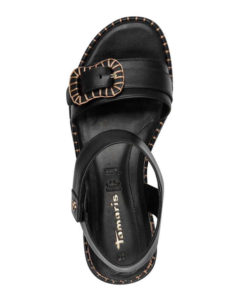 TAMARIS-Sandalette-schwarz