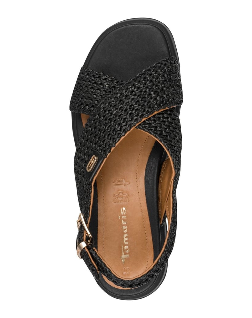 TAMARIS-Sandalette-schwarz
