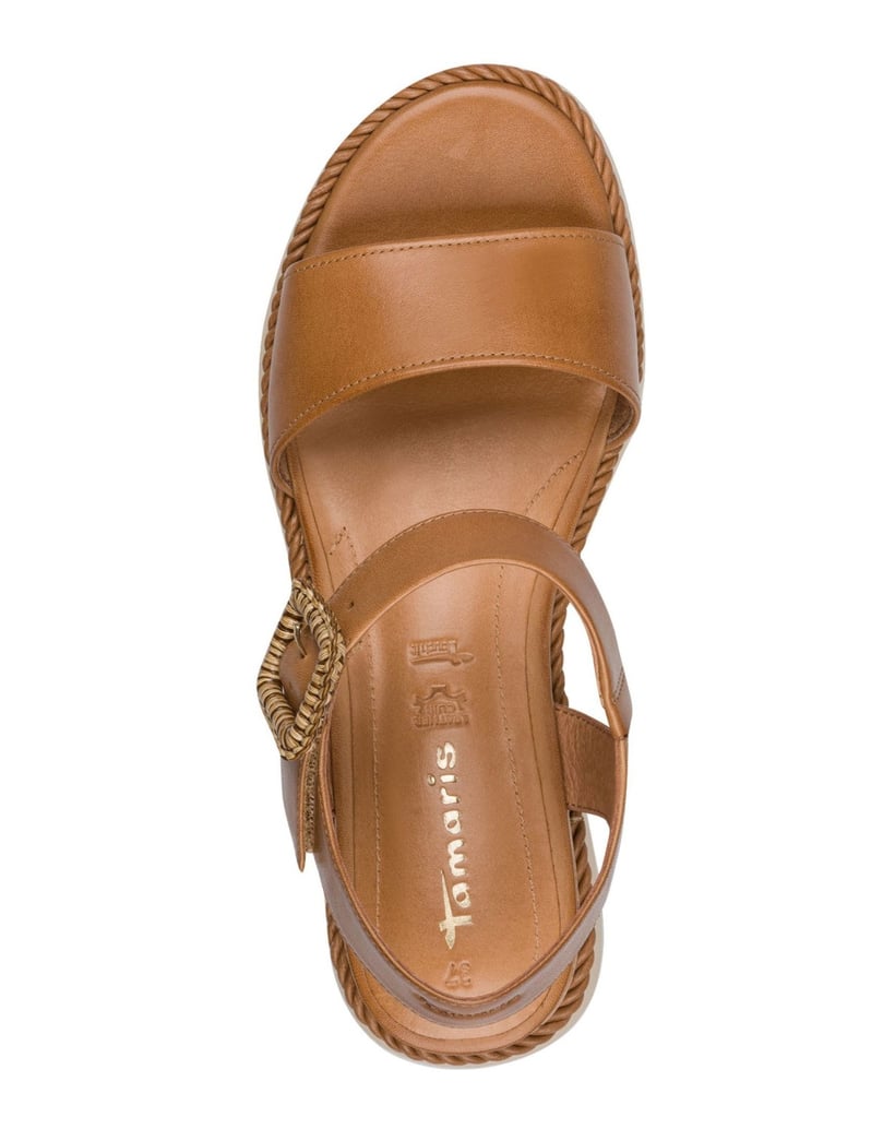 TAMARIS-Sandalette-braun