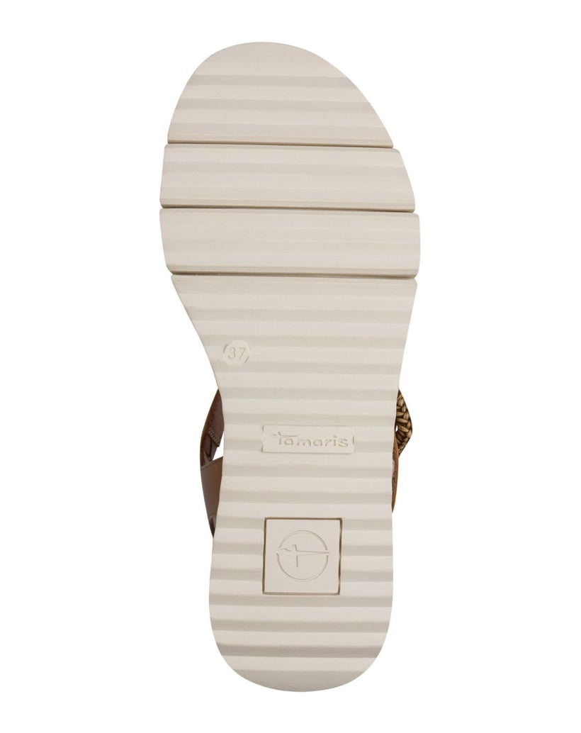 TAMARIS-Sandalette-braun