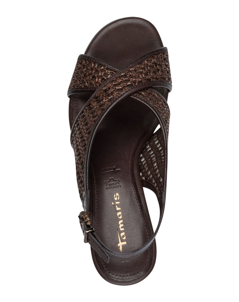 TAMARIS-Sandalette-braun