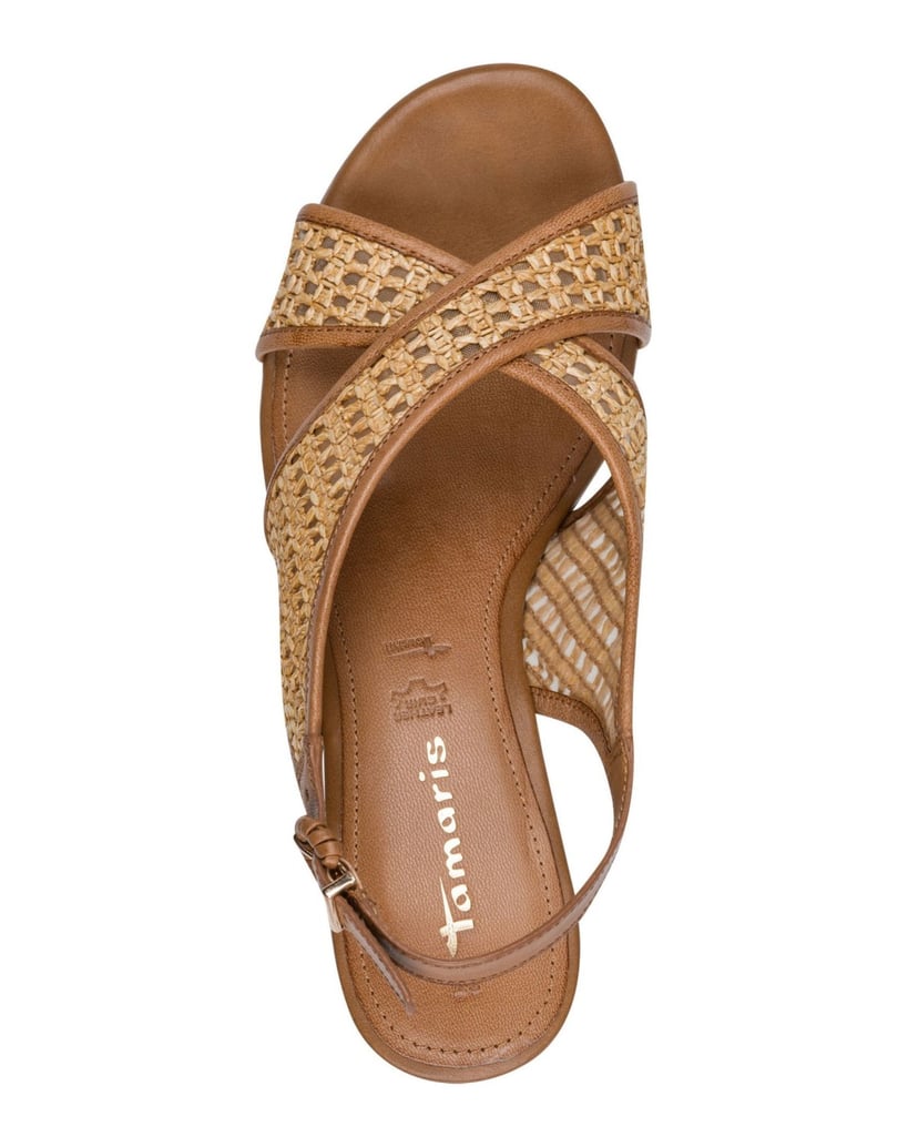 TAMARIS-Sandalette-braun