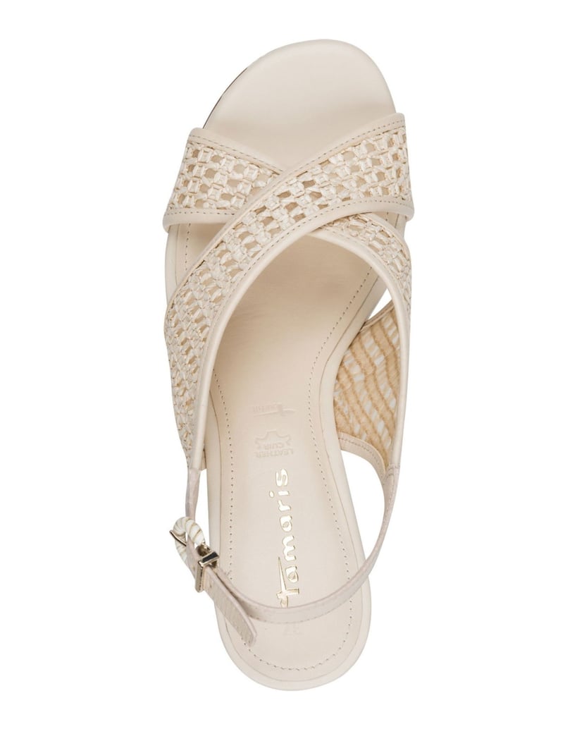 TAMARIS-Sandalette-braun