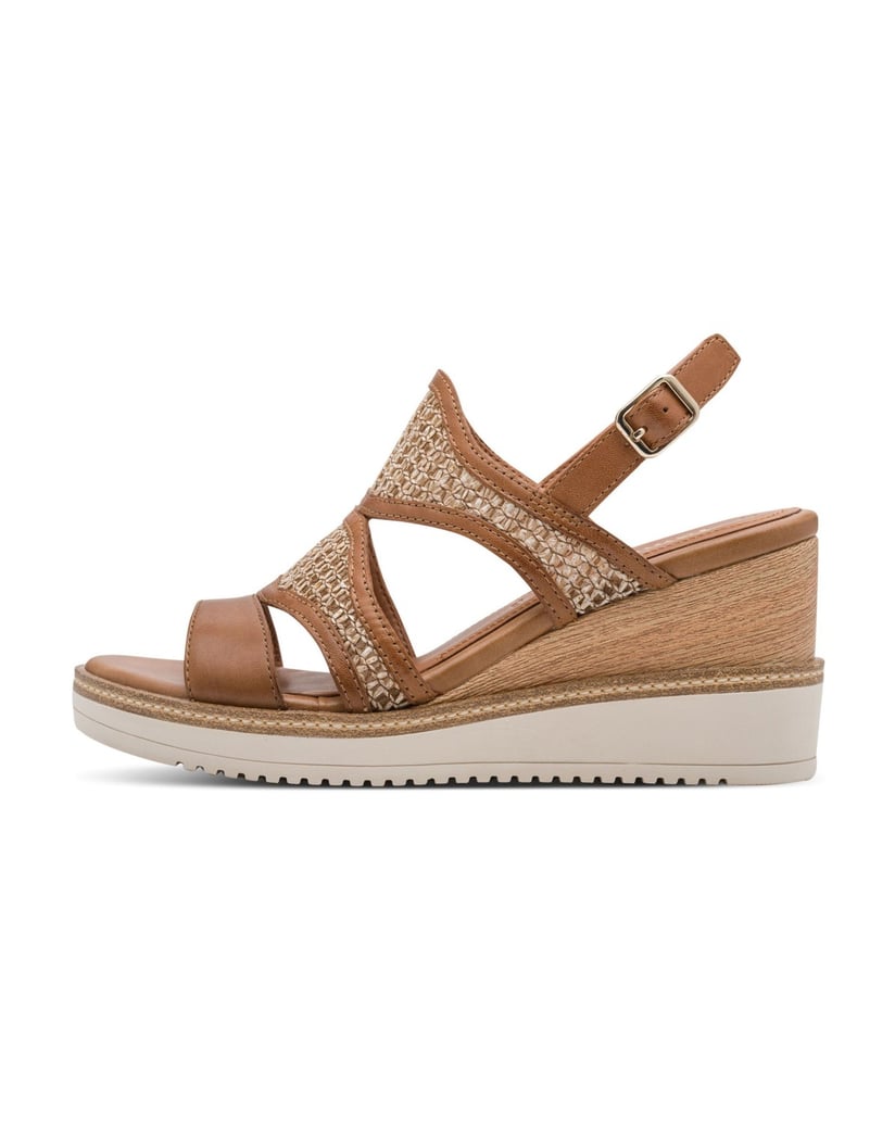 TAMARIS-Sandalette-braun