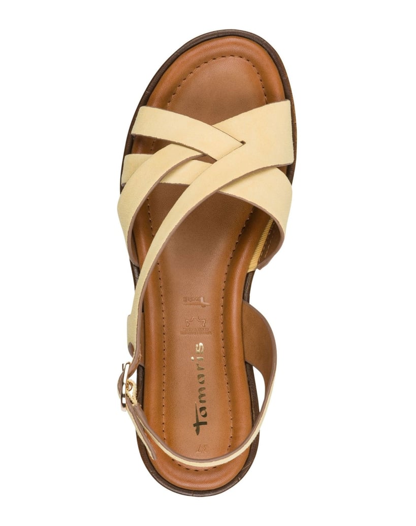 TAMARIS-Sandalette-braun