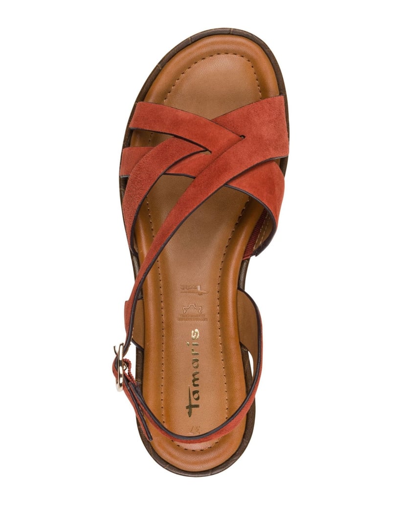 TAMARIS-Sandalette-braun
