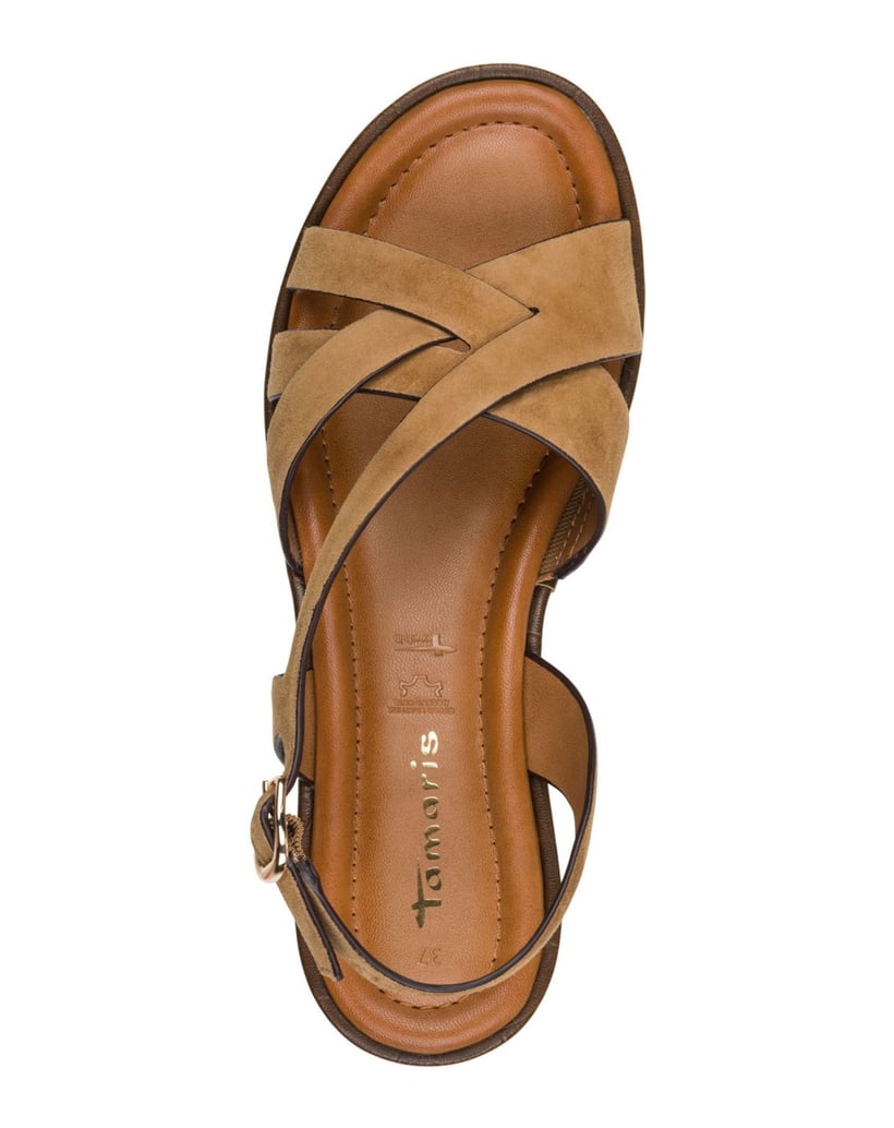 TAMARIS-Sandalette-braun