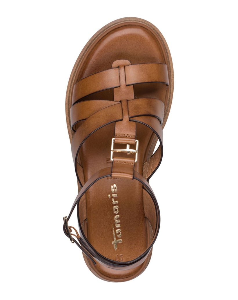 TAMARIS-Sandalette-braun