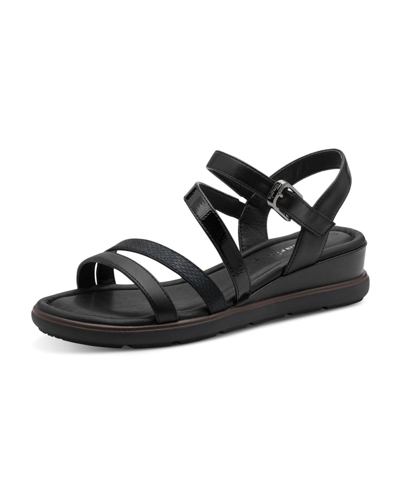 TAMARIS-Sandalette-schwarz