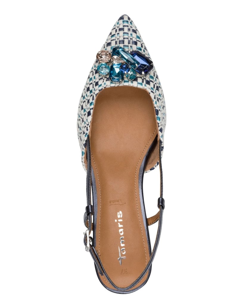 TAMARIS-Slingpumps-blau