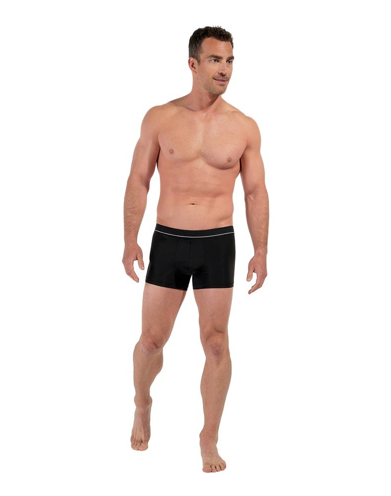 HOM-Herren-Boxershort-3er-Pack-Leonard-#2-schwarz