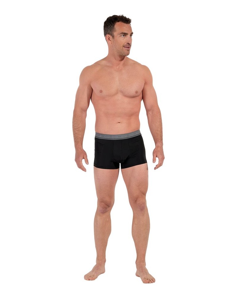 HOM-Herren-Boxershort-3er-Pack-Leonard-#2-schwarz