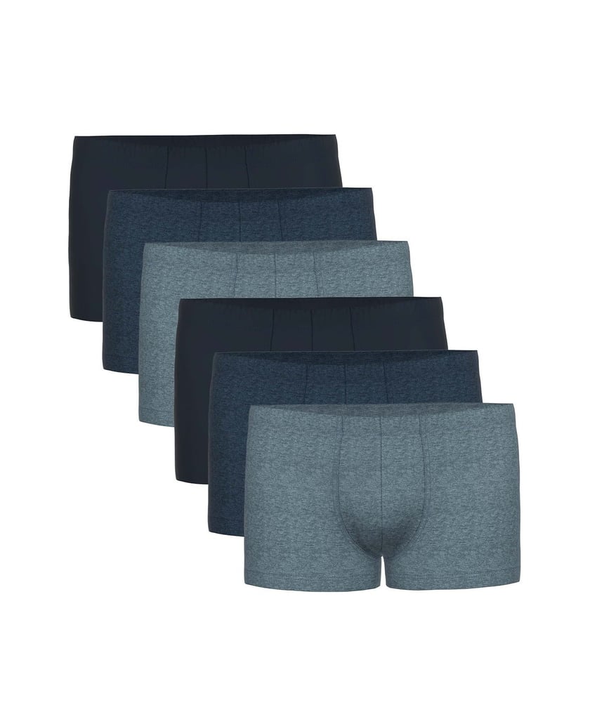Seidensticker-Herren-Boxershort-6er-Pack-grau-kombiniert