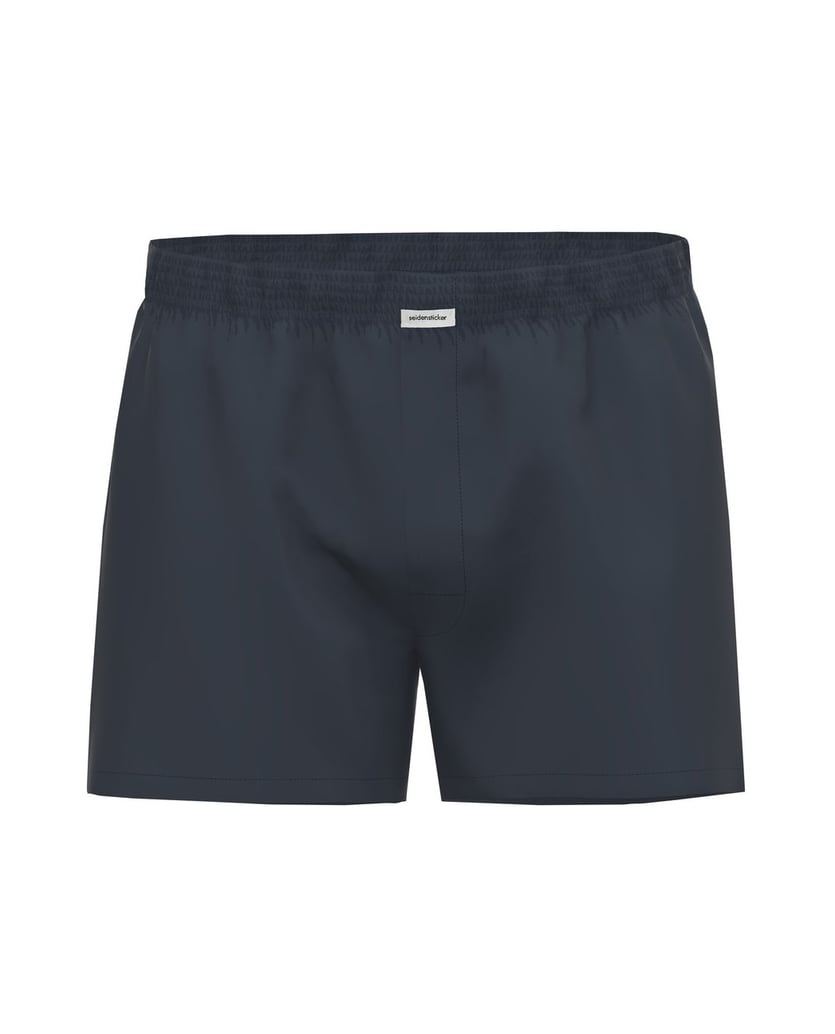Seidensticker-Herren-Web-Boxershorts-4er-Pack-schwarz
