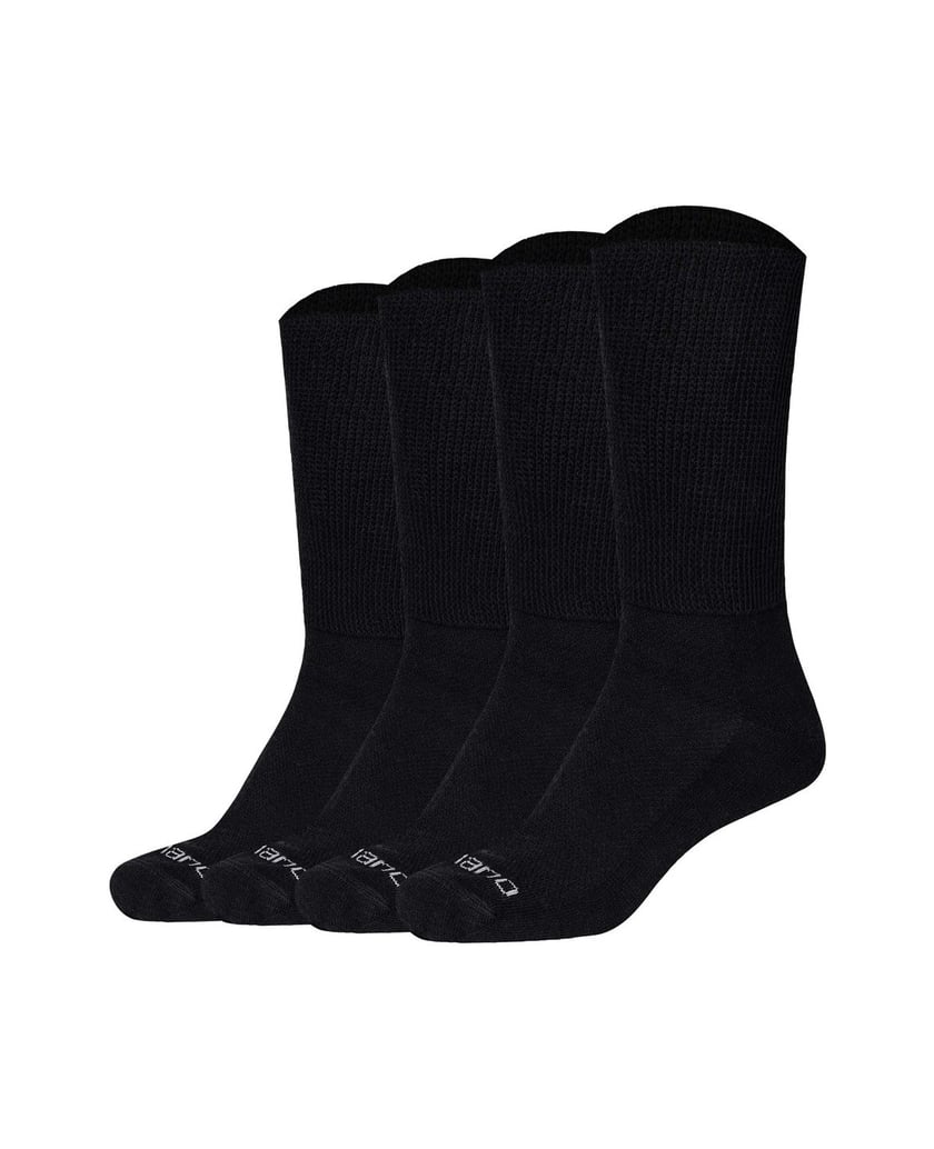 Camano-Unisex-Socken-4er-Pack-Organic-Diabetic-Socks-4P-schwarz