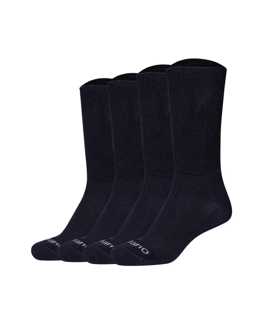 Camano-Unisex-Socken-4er-Pack-Organic-Diabetic-Socks-4P-schwarz