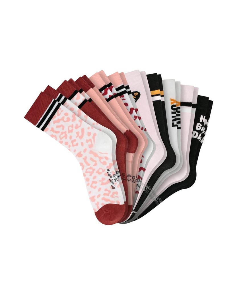 SCHIESSER-Mädchen-Socken-10er-Pack-Legwear-Teens-mehrfarbig-