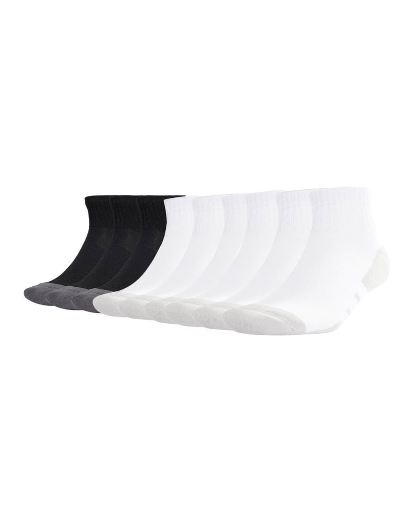 Adidas-Unisex-Socken-9er-Pack-Essentials-Climacool-Quarter-Socken-9P-schwarz