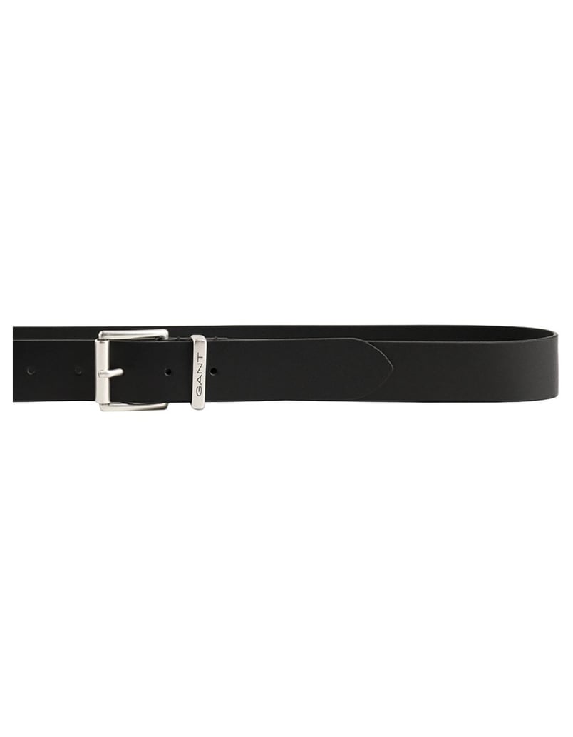 GANT-Herren-Gürtel-1er-Pack-LOGO-LEATHER-BELT-schwarz