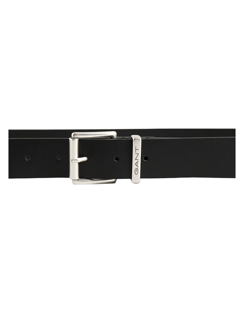 GANT-Herren-Gürtel-1er-Pack-LOGO-LEATHER-BELT-schwarz
