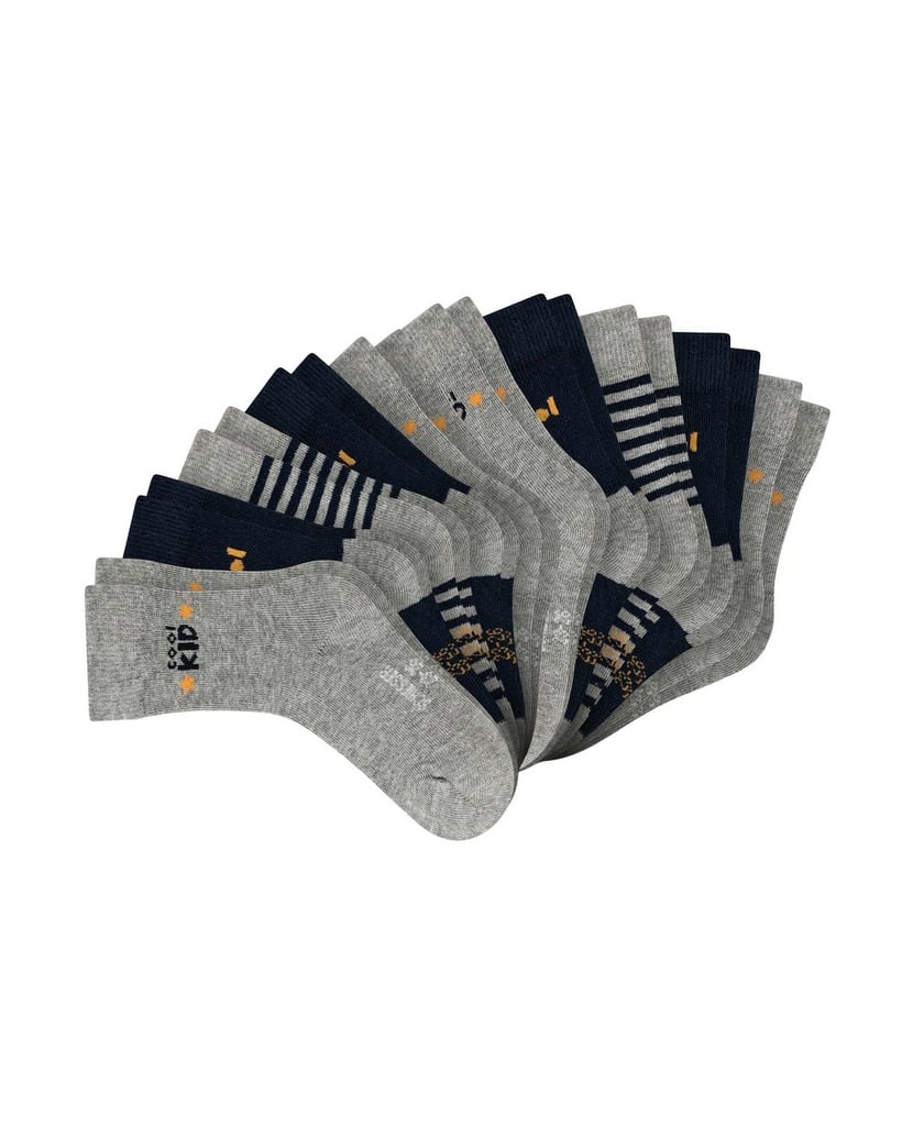 SCHIESSER-Jungen-Socken-10er-Pack-Legwear-Kids-10P-blau-