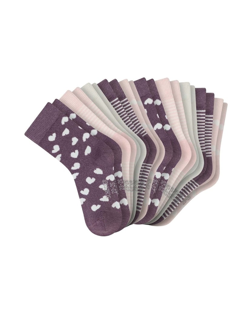 SCHIESSER-Mädchen-Socken-10er-Pack-Legwear-Kids-10P-rosa