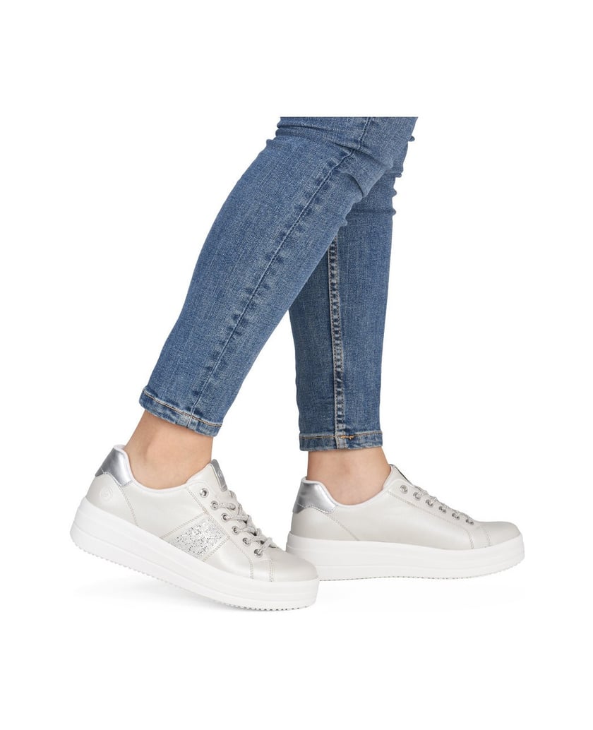 Remonte-Slipper-D1C10-silber