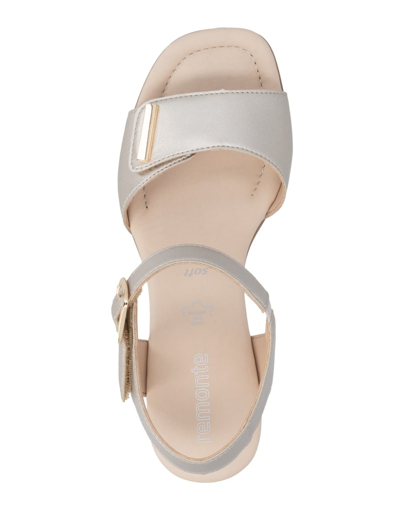 Remonte-Riemchensandaletten-D1K54-gold