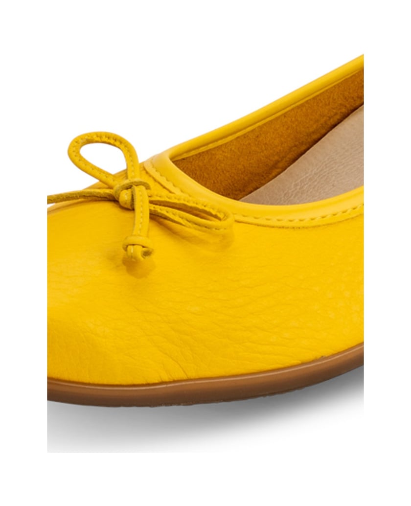VITAFORM-Hirschleder-Ballerinas-gelb