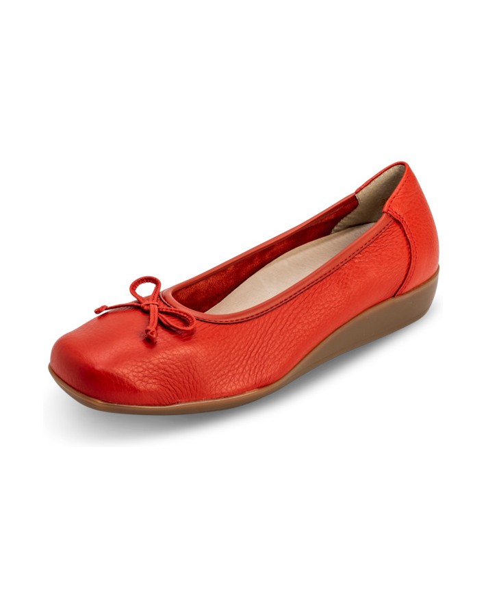 VITAFORM-Hirschleder-Ballerinas-gelb