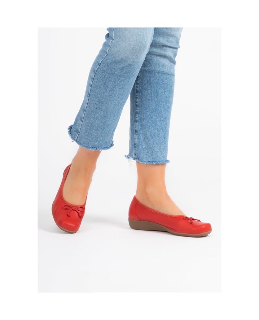 VITAFORM-Hirschleder-Ballerinas-gelb