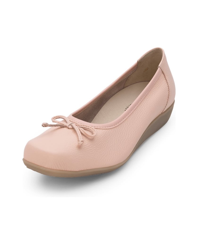 VITAFORM-Hirschleder-Ballerinas-gelb