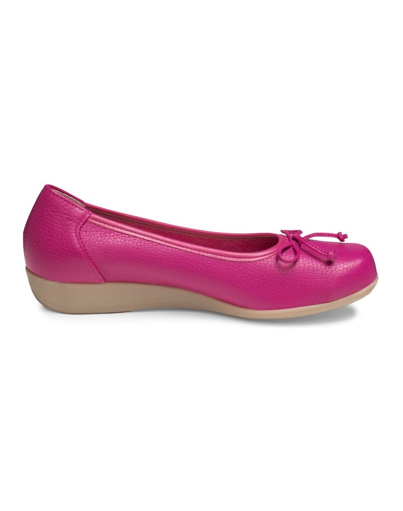 VITAFORM-Hirschleder-Ballerinas-gelb