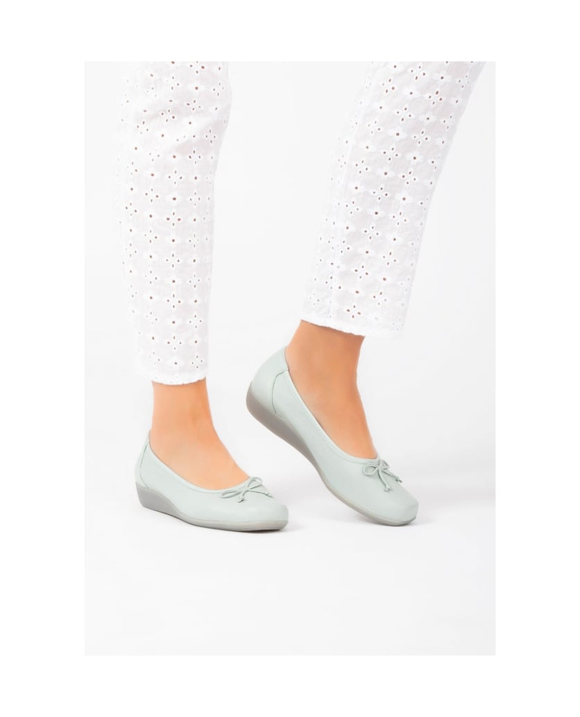 VITAFORM-Hirschleder-Ballerinas-gelb