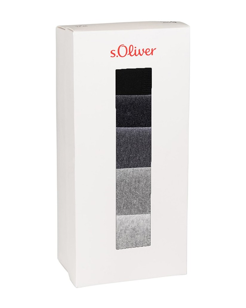 S.Oliver-Unisex-Socken-5er-Pack-Essential-Socks-in-Box-5P-blau