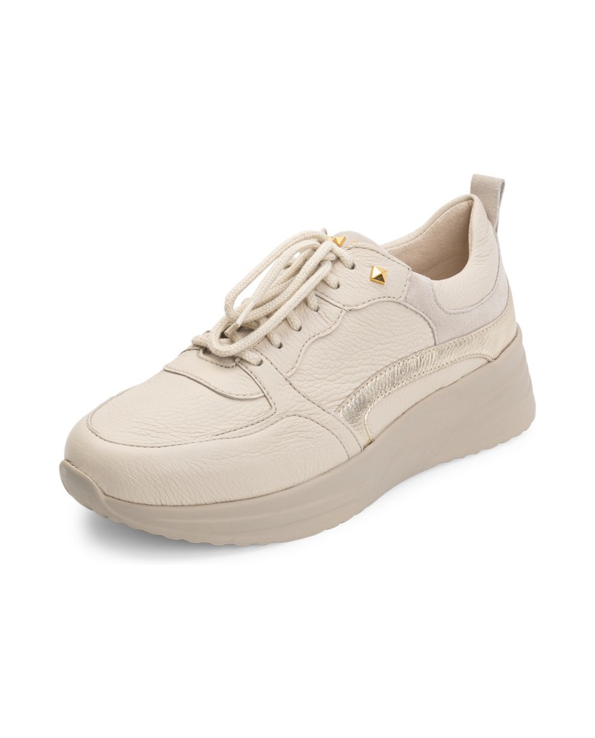 VITAFORM-Hirschleder-Sneaker-beige