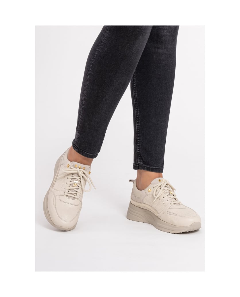 VITAFORM-Hirschleder-Sneaker-beige