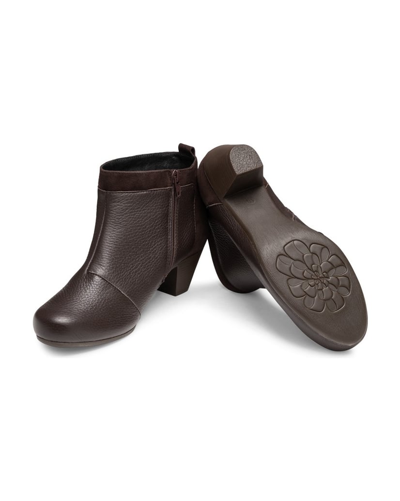 VITAFORM-Hirschleder-Stiefeletten-dunkelbraun