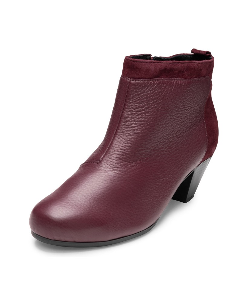 VITAFORM-Hirschleder-Stiefeletten-dunkelbraun